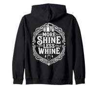 Moonshine Lover Spirit Distiller Still Redneck Moonshiner Zip Hoodie