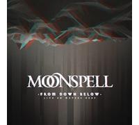 Moonspell - From Down Below: Live 80 Meters Deep Ltd. White/Black - Marbled 2 Vinyl + Poster