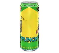Moonsstteer Rio Punch Energy Drink PMP Variety Pack 500ml - High-Energy Beverage Selection with Bold Flavours (12 x Cans, Rio Punch Energy Drink PMP 500ml)