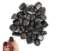 Moonstone Crystal, 0.22lb Natural Polished Reiki Palm Tumbled Stones, Tumbled Polished Moonstone Stones for Divination Meditation Calm (Around 4-5PCS)