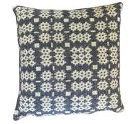 Moonstone Welsh Tapestry Cushion - Traditional Caernarfon Pattern