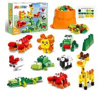 MOONTOY 159PCS Big Building Blocks for Kids 4 5 6 7 8 Year Olds