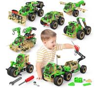 MOONTOY Educational Construction Building Toys for 5 6 7 8 9 Year Old Boys