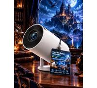 Moonveil Fantasy Room Projector, Immersive Dark Fantasy 4K, Auto Focus | Moonveil Dark Fantasy Projector, Quick Setup, Wi-Fi 6 & Bluetooth, 180° Projection, HDMI/USB, Immersive Atmosphere