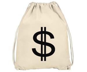 MoonWorks® Gym Bag Dollar Sign Symbol Money Bag