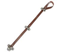 Moony Dog Puppy Door Bell Doorbell Rope Adjustable House Toilet Training Bells Brown