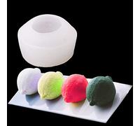 MoonyLI 3D lemon mould silicone mould, DIY French dessert mousse moulds mousse pudding mould ice chocolate pastry baking moulds art pan cake baking decorating tools