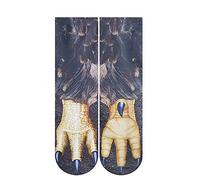 MoonyLI Unisex Animal Foot Socks Animal Paw 3D Simulation Print Crew Socks Funny Animal Pattern Kids Socks, Eagle, standard size