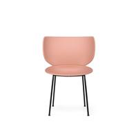 Moooi Hana Dining Chair Dusty Pink/Black