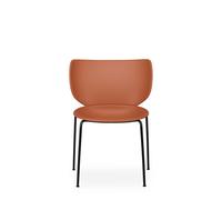 Moooi Hana Dining Chair Terracotta/Black Stackable
