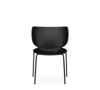 Moooi Hana Dining Chair Unpadded Set of 2 Black Stackable