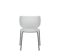 Moooi Hana Dining Chair Unupholstered Set of 2 Concrete/ Black Stackable