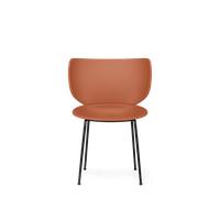 Moooi Hana Dining Chair Unupholstered Set of 2 Terracotta/ Black