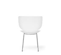 Moooi Hana Dining Chair Unupholstered Set of 2 White/ Chrome
