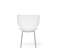 Moooi Hana Dining Chair White/Chrome