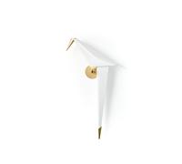 Moooi Perch Light Wall Lamp Built-in Brass/ White Large