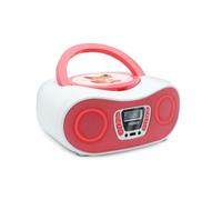 MOOOV 477409 Karaoke FM Radio CD Player with Mic and Light Effects - Wireless BT Function