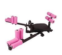 MOooy Leg Stretch Machine Heavy Duty Steel Frame Leg Stretcher Training Fitness Equipment Leg Stretcher For Home Gym - Pink