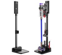 MOOPHY Vacuum Stand Holder Compatible for Dyson V15 V12 V11 V10 V8 V7, Stable Storage Standing Dock Station Compatible for Dyson Handheld Cordless Vacuum Cleaner & Accessories & Attachment