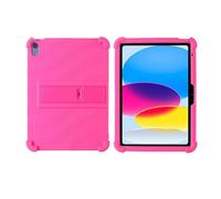 MOOPW Case for iPad A16 Tablet 11 inch Release 2025 Model A3270 Soft Silicone Shockproof Stand Rubber Shell Kids Friendly Protective Cover