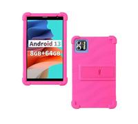 MOOPW Case for PRITOM B8 - Silicone Shockproof Adjustable Stand Rubber Shell Soft Protective Cover for PRITOM B8 Tablet 8 inch