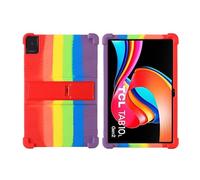MOOPW Case for TCL Tab 10L Gen2 - Soft Silicone Shockproof Stand Rubber Shell Protective Cover for TCL Tab 10L Gen 2 Model 8492A Tablet 10.1 inch