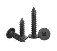 MOOPW Stainless Steel 304 Cross Flat Head Self Tapping Screws Extra Thin Low Profile Countersunk Self Drilling Screws M2.6 x 20mm 50 Pcs
