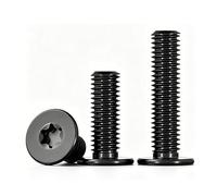 MOOPW Stainless Steel 304 Torx Flat Head Bolts Extra Thin Low Profile Star Laptop Computer Machine Screws M2 x 5mm 100 Pcs