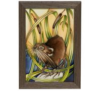 Moorcroft RSPB Water Vole Haven Numbered Edition Plaque