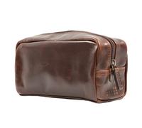 Moore and Giles Mini George Toiletries Kit - Brown