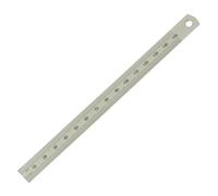 Moore and Wright 150mm (6 inch) Engineers Rule 1mm Thick ER206