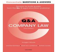 Moore CONC Q&A COMPANY LAW 3E CONCQA P Paperback Book Moore Multicolor