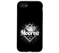 Moorea French Polynesia Island Retro Vintage Souvenir Case for iPhone SE (2020) / 7/8