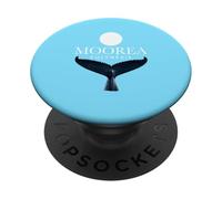 Moorea Polynesie Whale Tail Sunset PopSockets Adhesive PopGrip