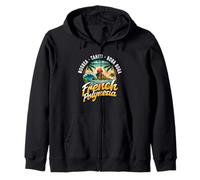 Moorea Tahiti Bora Bora Zip Hoodie
