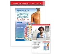 Moore's Clinically Oriented Anatomy 9e International Edition Print Book and Digital Access Card Package (Lippincott Connect)