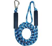 Mooring Lines for Boats 1/2PCS Boat Bungee Dock Lines Kayak Watercraft Jet Ski Pontoon Canoe Power Accessories Elastic Marine Rope Bungee Cords Shock(1pcs Blue Black)