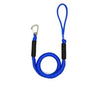 Mooring Lines for Boats 1PCS Dock Lines Elastic Marine Rope Bungee Cords Shock Ties for Kayak Watercraft Jet Ski Pontoon Canoe Power Boat Accessories(Blue)