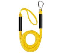 Mooring Lines for Boats 1PCS Dock Lines Elastic Marine Rope Bungee Cords Shock Ties for Kayak Watercraft Jet Ski Pontoon Canoe Power Boat Accessories(Yellow)