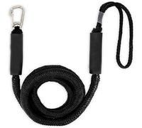 Mooring Lines for Boats 1PCS Dock Lines Elastic Marine Rope Bungee Cords Shock Ties for Kayak Watercraft Jet Ski Pontoon Canoe Power Boat Accessories(Black)