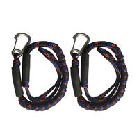 Mooring Lines for Boats 2/1PCS Dock Lines Elastic Marine Rope Bungee Cords Shock Ties For Kayak Watercraft Kayak Accessories Boat Accessories(Multicolor-2PCS)