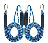 Mooring Lines for Boats 2/1PCS Dock Lines Elastic Marine Rope Bungee Cords Shock Ties For Kayak Watercraft Kayak Accessories Boat Accessories(Multicolor-2-2PCS)