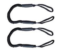 Mooring Lines for Boats Bungee Cord Rope Dock Line Shock Absorb Stretchy Mooring Rope Dock Anchor Buddy(2 piece)