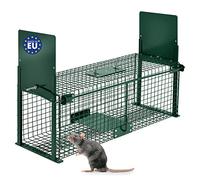 Moorland Live Animal Trap Cage with 2 Trap Doors for Weasel Squirrel Rabbit