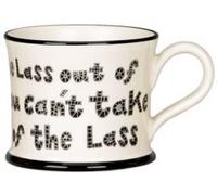 Moorland Pottery Lass Out Of Yorkshire Mug Gift Boxed