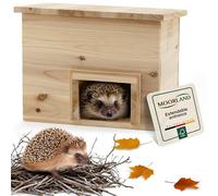 Moorland Weatherproof Hedgehog House with Floor Fixed Roof Slide-Out small