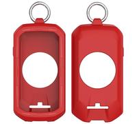 Moorovgi Case Compatible with Garmin Edge 1050, Silicone Protective Case Skin - GPS Bike Accessories (Red)