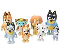 Bluey 90128 8 Pack Figures