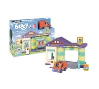 Bluey De wastunnelset bevat een exclusief figuur; draai de borstels, vul de benz