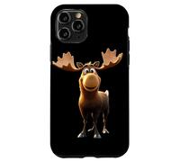Moose Bull Cow Antlers Deer Wild Moose Elk Case for iPhone 11 Pro